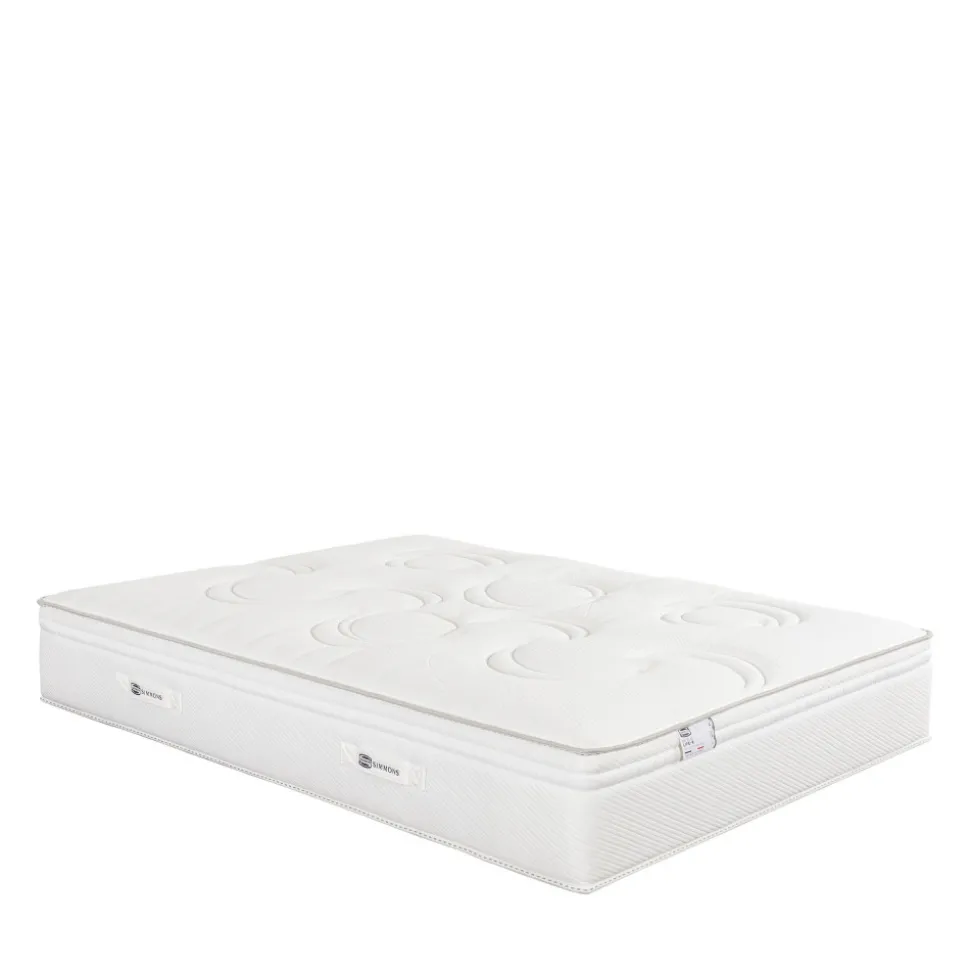 LIFE-R Matelas 100% ressorts, épaisseur 29cm, accueil équilibré