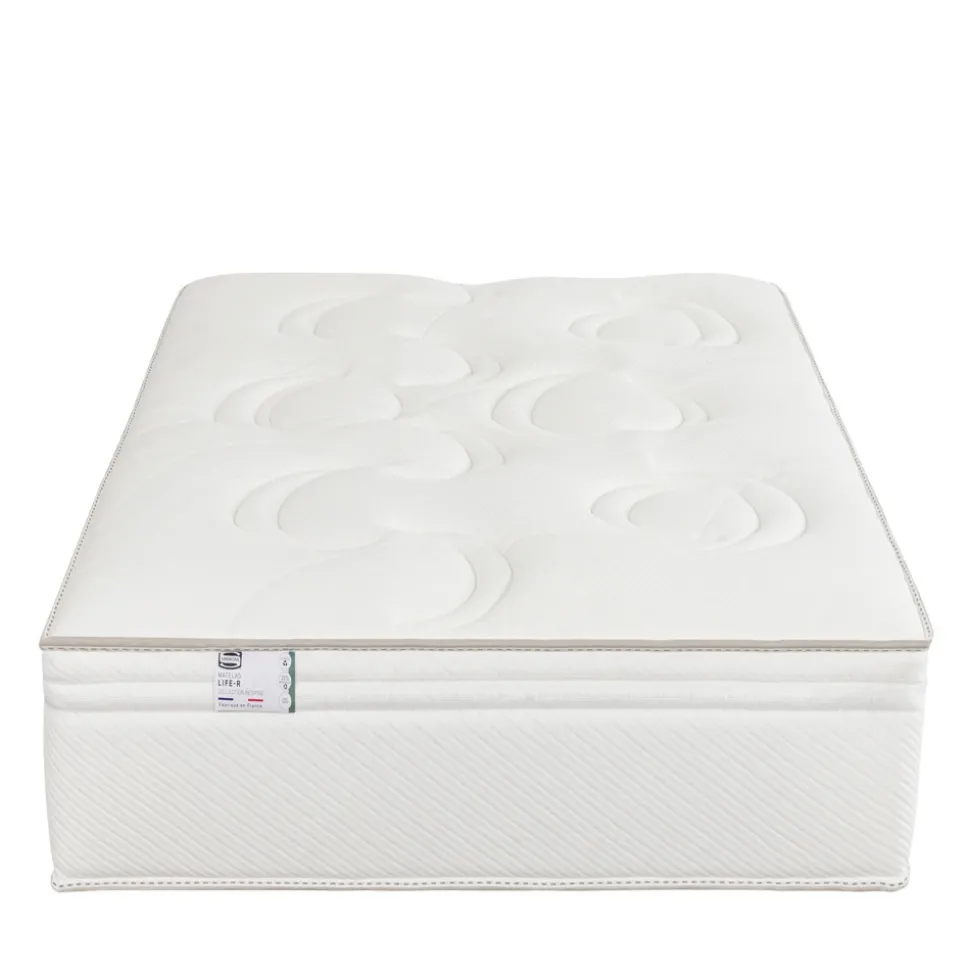 LIFE-R Matelas 100% ressorts, épaisseur 29cm, accueil équilibré