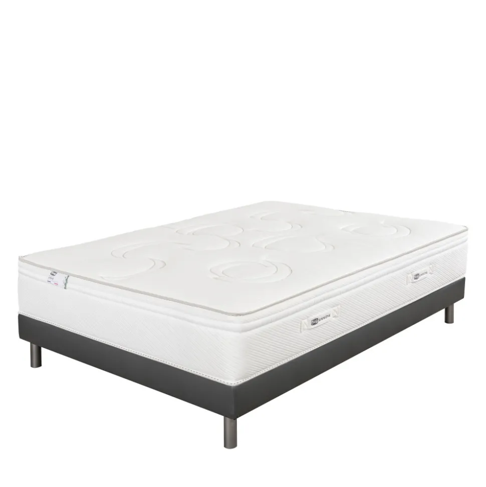 LIFE-R Matelas 100% ressorts, épaisseur 29cm, accueil équilibré