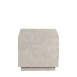 LIPANI Table basse effet marbre 90x50cm