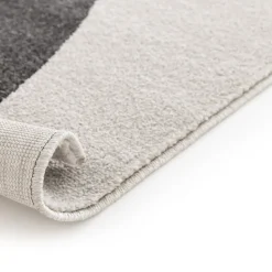 LÉO II Tapis contemporain à motif géométrique