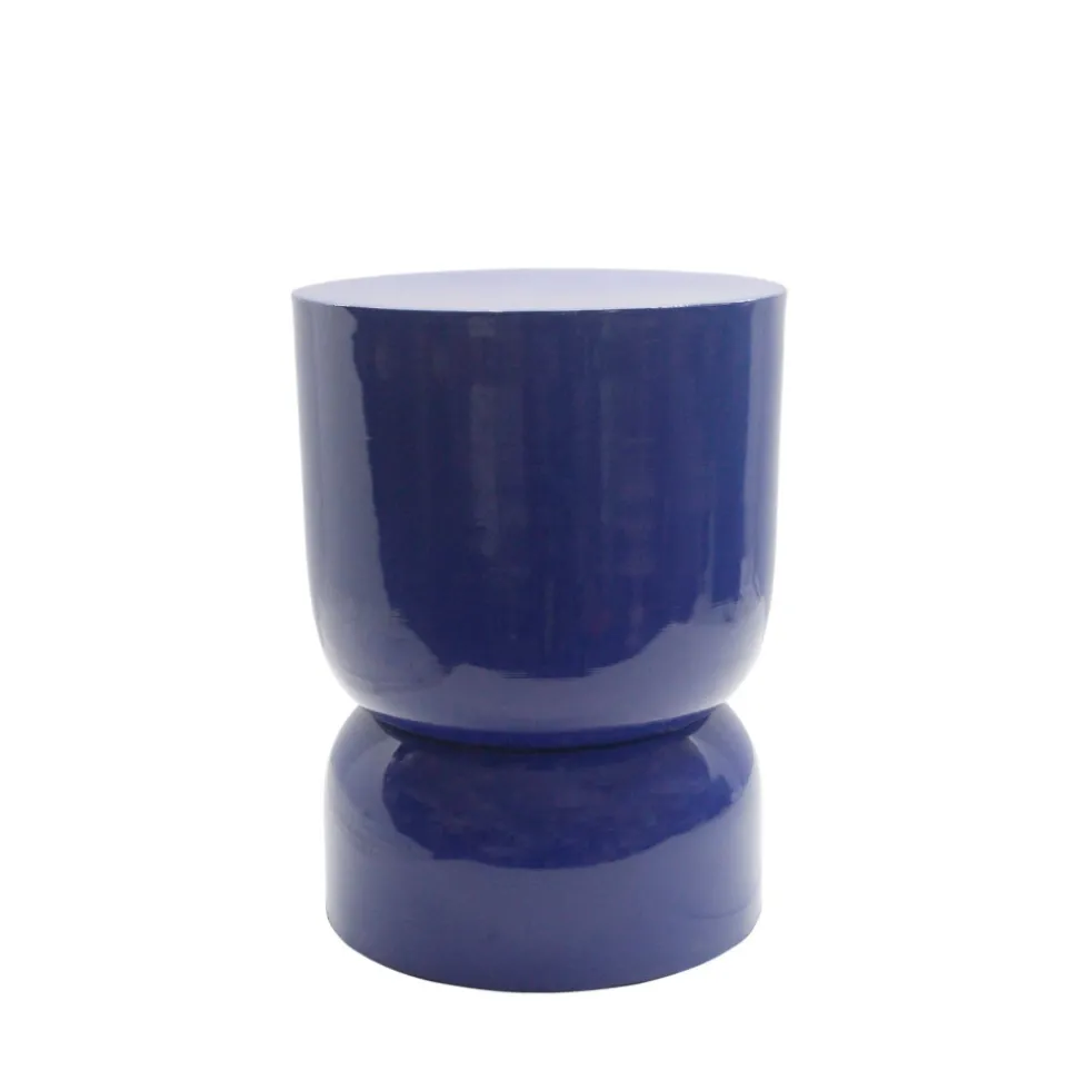 LOLA Table d'appoint ronde en métal ø32,5cm