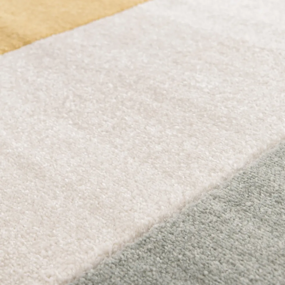 LORMA Tapis contemporain à motif géométrique