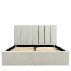 LOU Lit coffre en tissu 140x190cm