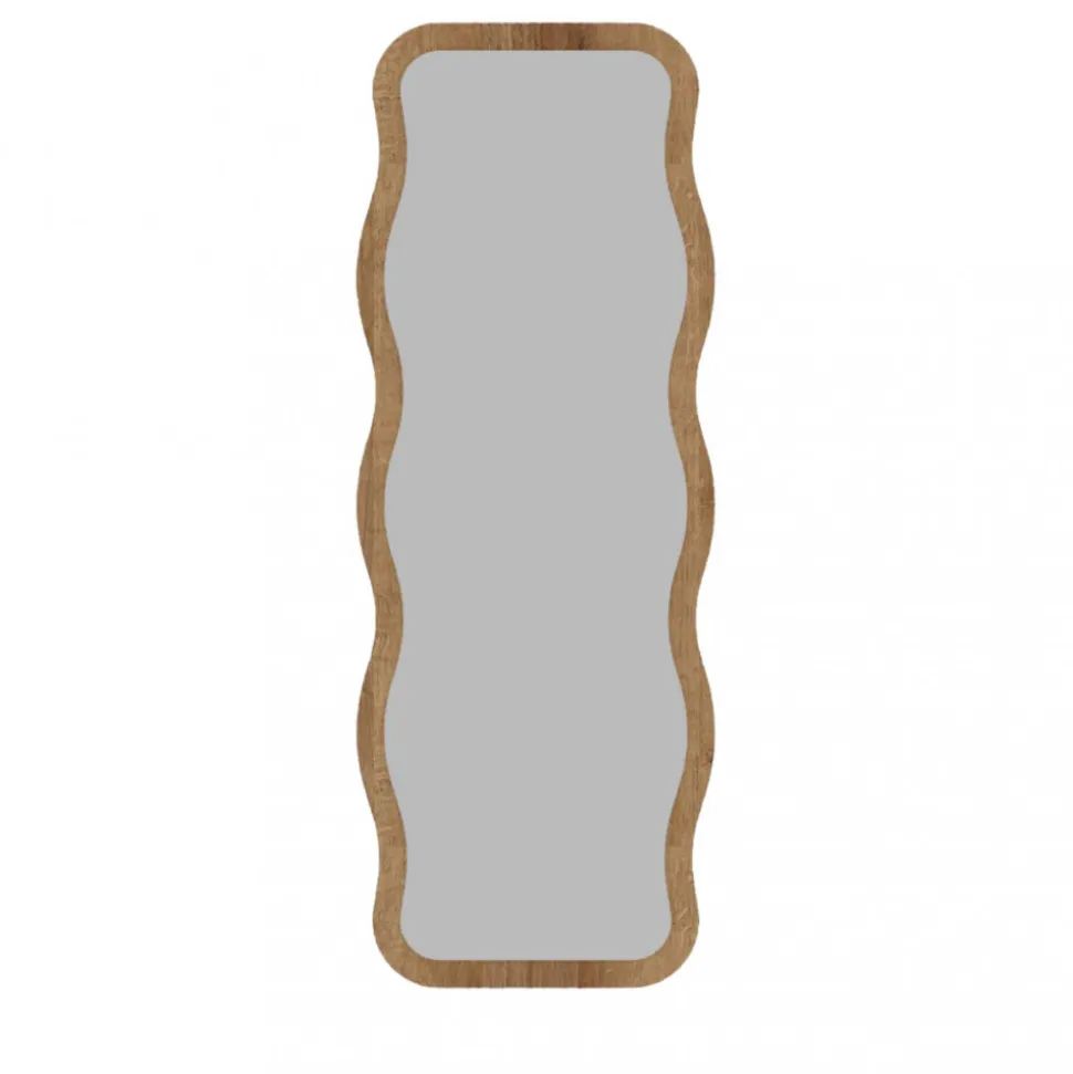 LUNA Miroir sur pieds en bois 50x160cm