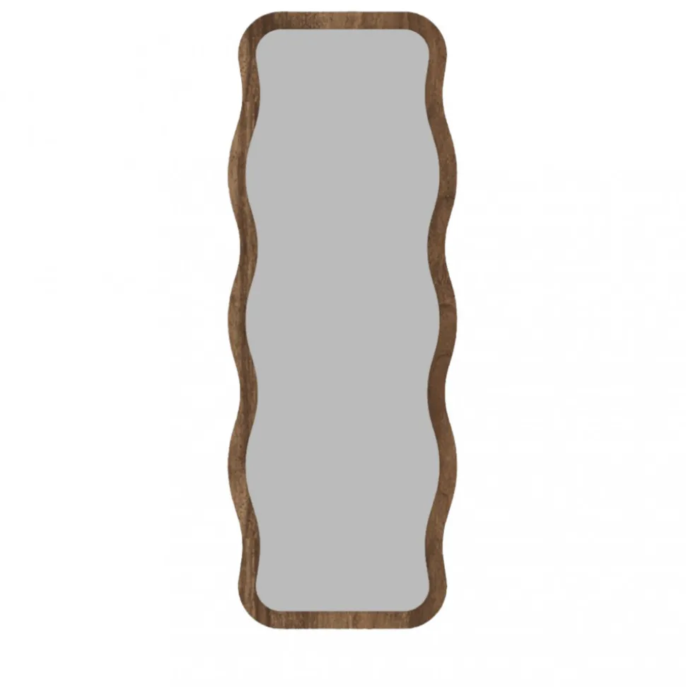 LUNA Miroir sur pieds en bois 50x160cm