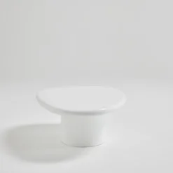 LUNA Table basse organique en fibre de ciment L80cm