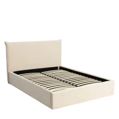 MAC BETH Lit coffre en tissu 160x200cm