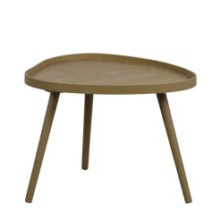 MAE Table basse de forme organique en bois 61x40cm