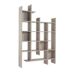 MAKO Bibliothèque effet travertin H188cm