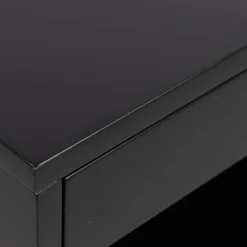 MANO Table de chevet murale 1 niche, 1 tiroir en bois