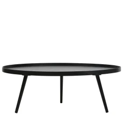 MESA Table basse ronde en bois ø100cm