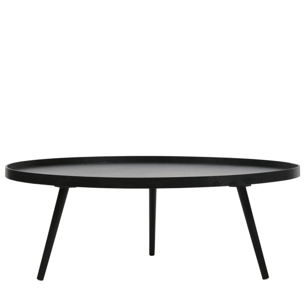 MESA Table basse ronde en bois ø100cm
