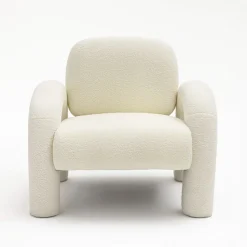 MIO Fauteuil en tissu bouclette