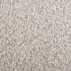 MIRA Lot de 2 chaises en tissu bouclette et métal