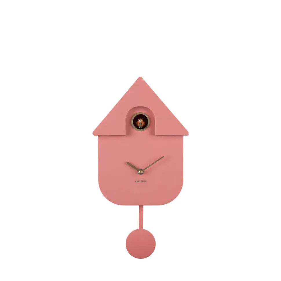 MODERN CUCKOO ORO Horloge murale en métal avec coucou