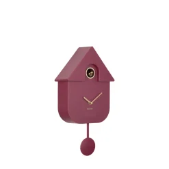 MODERN CUCKOO ORO Horloge murale en métal avec coucou