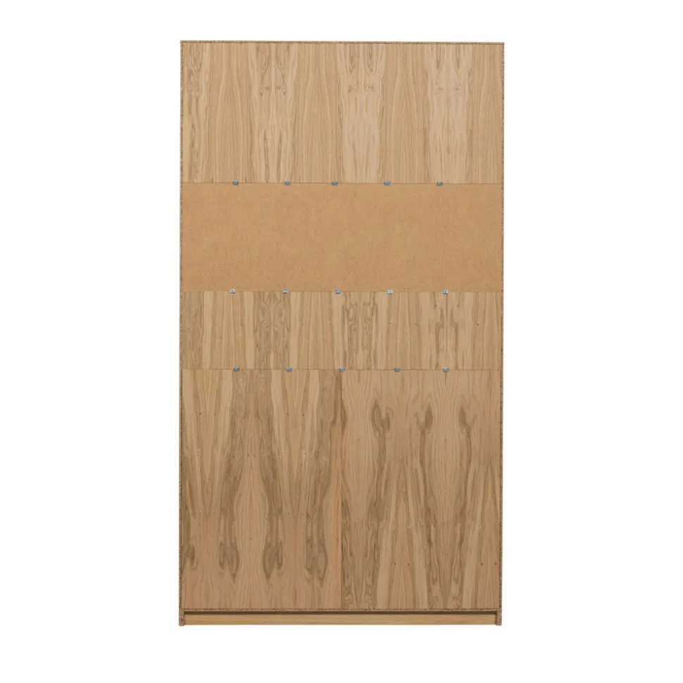 MODULAIR Bibliothèque 2 portes en bois H199cm