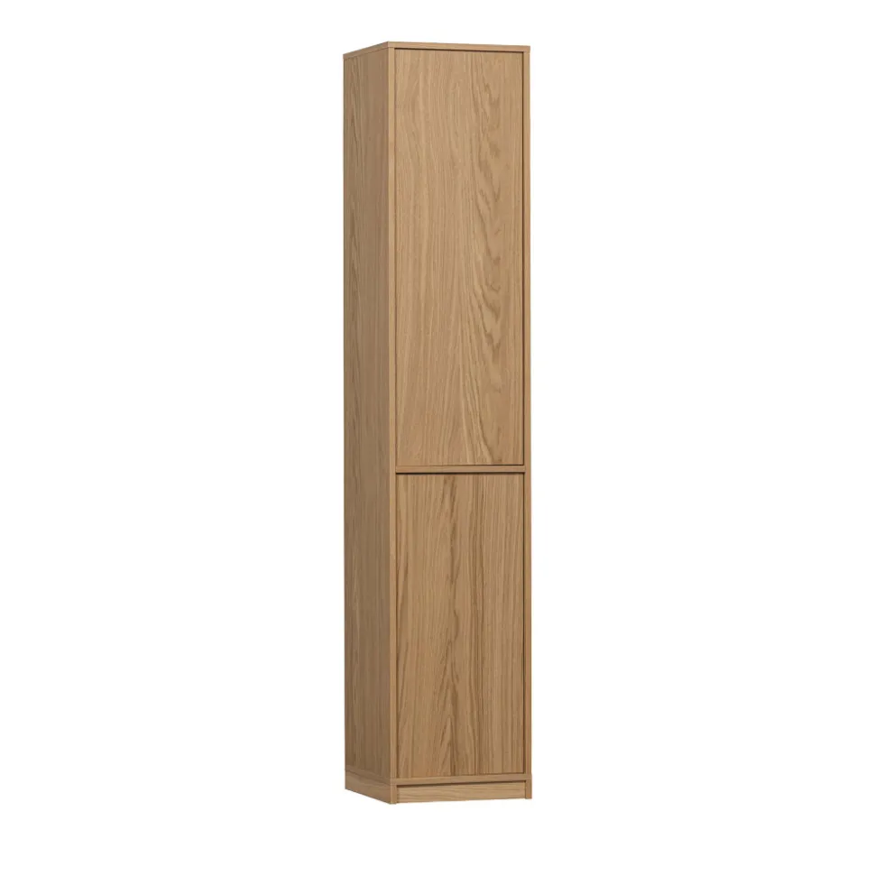 MODULAIR Colonne de rangement 2 portes en bois H199cm