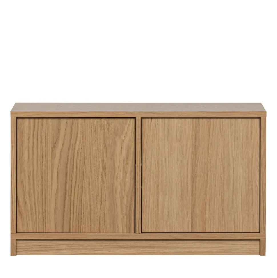 MODULAIR Meuble TV 2 portes en bois L77cm