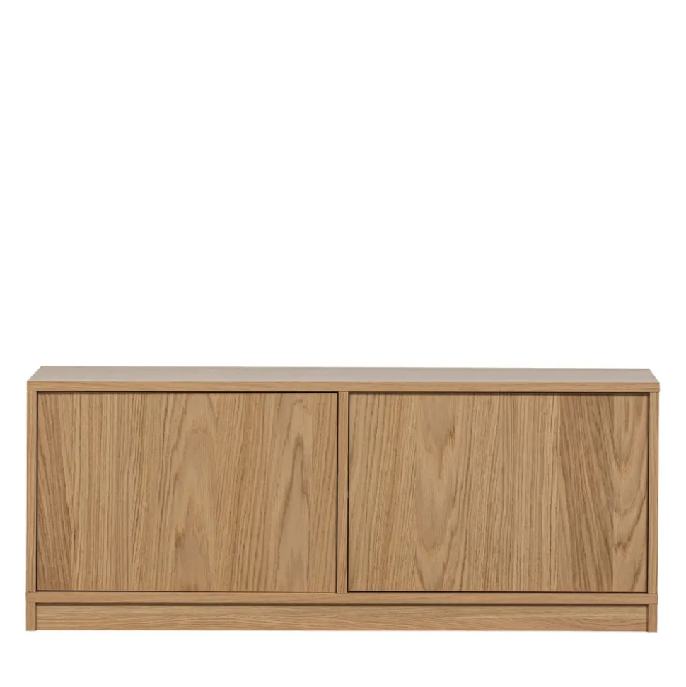 MODULAIR Meuble TV 2 portes en bois L110cm