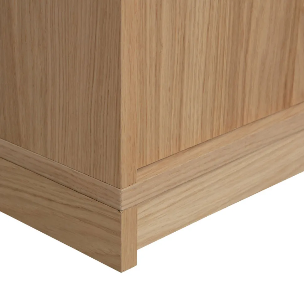 MODULAIR Meuble TV 2 portes en bois L110cm