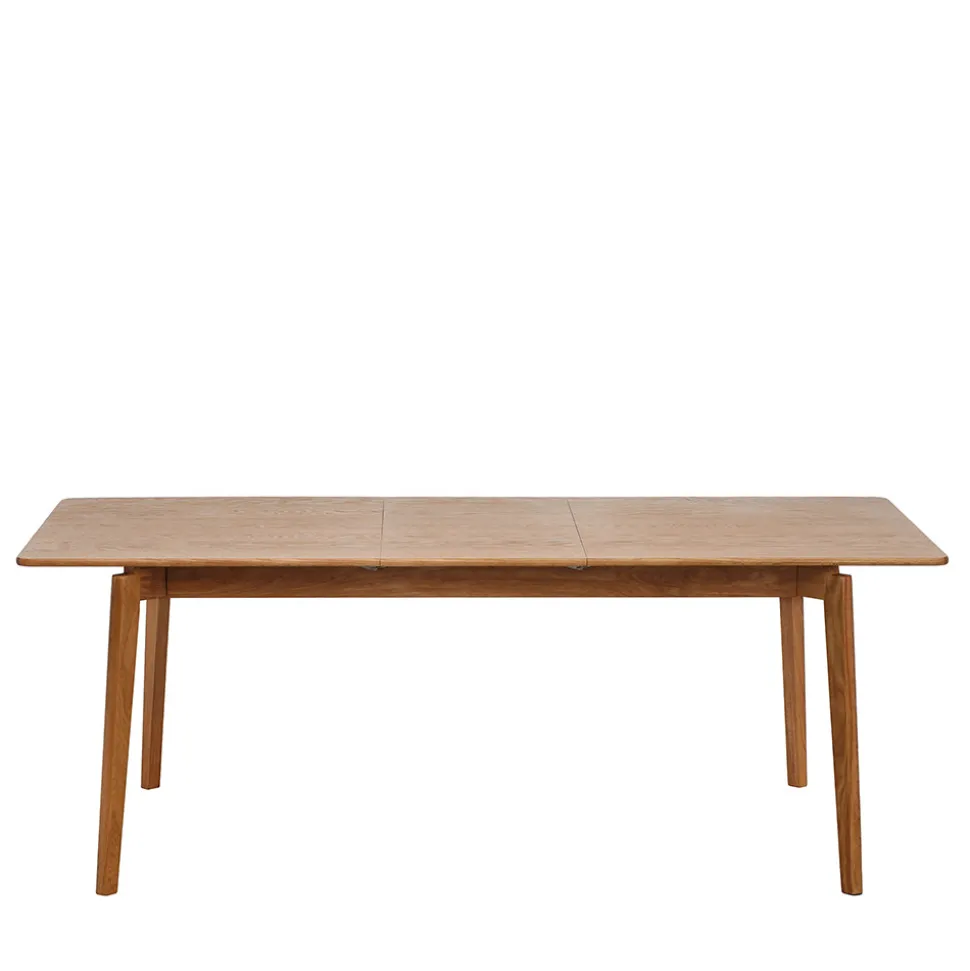 MONA Table à manger extensible 6 à 10 personnes en bois 160-205x90cm