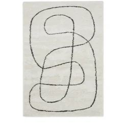 MONA Tapis contemporain à motif organique