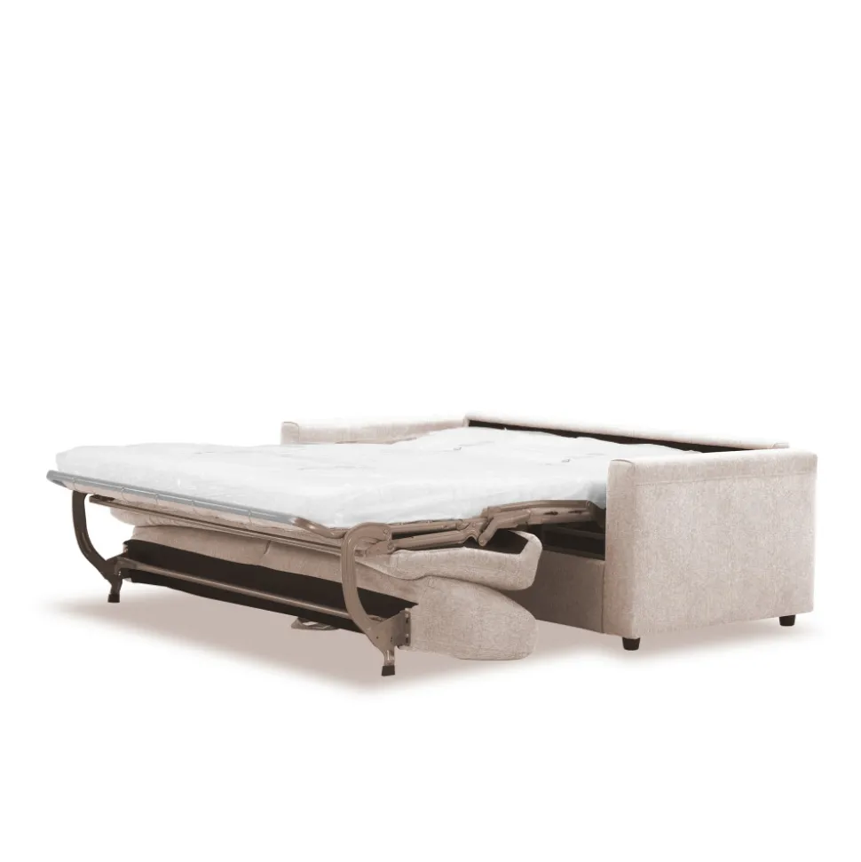 MORENA Canapé convertible express 3 places en tissu