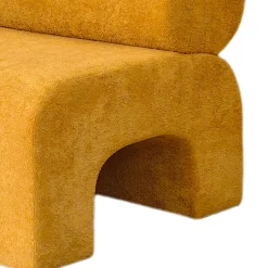 MOUR Fauteuil en tissu doux
