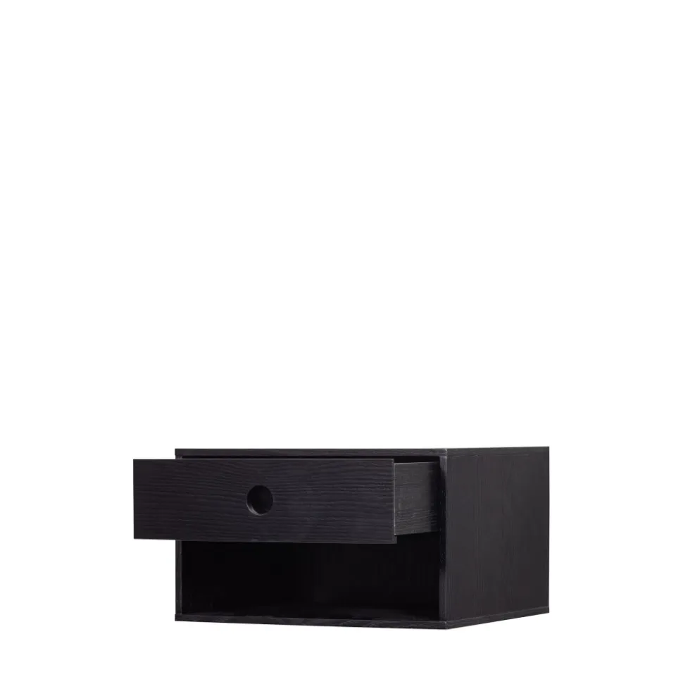NANCY Table de chevet murale en bois