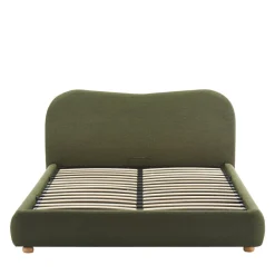 NAPO Lit coffre en tissu 160x200cm