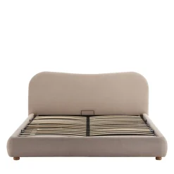 NAPO Lit coffre en tissu 160x200cm