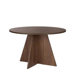 NARO Table à manger 4 personnes ronde en bois