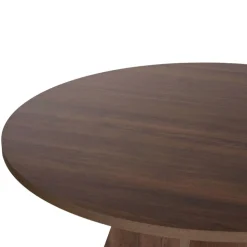 NARO Table à manger 4 personnes ronde en bois