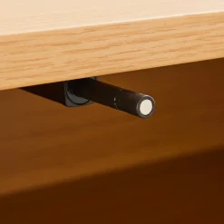 NAVAN Meuble tv 3 portes en bois L160cm