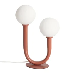 NEA Lampe à poser en métal et verre