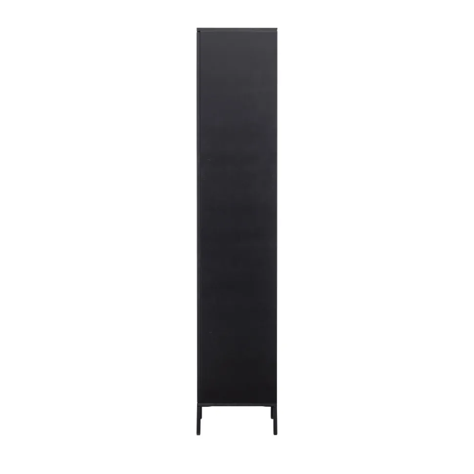 NEW GRAVURE Colonne de rangement en bois 2 portes 1 tiroir H210cm