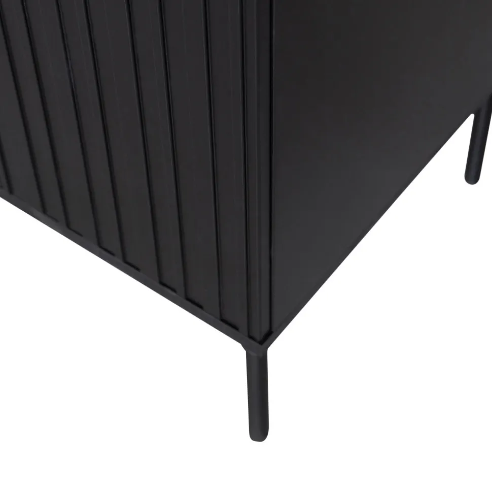 NEW GRAVURE Colonne de rangement en bois 2 portes 1 tiroir H210cm