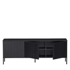 NEW GRAVURE Meuble TV en bois L150cm