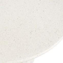 NEWTOWN Table d'appoint ronde en fibre d'argile 40x40cm