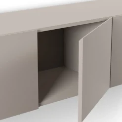 NEXA Meuble TV suspendu 4 portes en bois L180cm