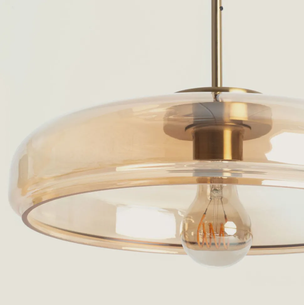NEYO Suspension ronde en verre ø34cm