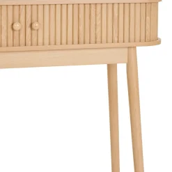 NIKKO Console 2 portes coulissantes en bois L100cm