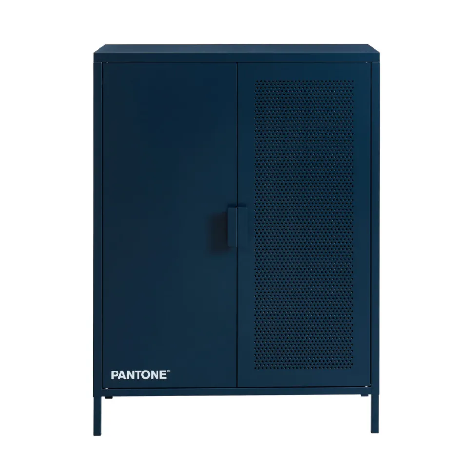 NINO Buffet haut 2 portes en métal PANTONE H100cm