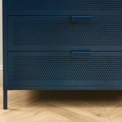 NINO Commode 4 tiroirs en métal PANTONE L80cm