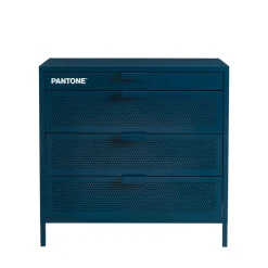 NINO Commode 4 tiroirs en métal PANTONE L80cm