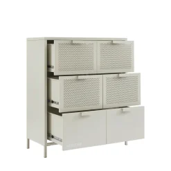 NINO Commode 6 tiroirs en métal PANTONE L90cm
