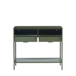 NINO Console 2 tiroirs en métal PANTONE L100cm