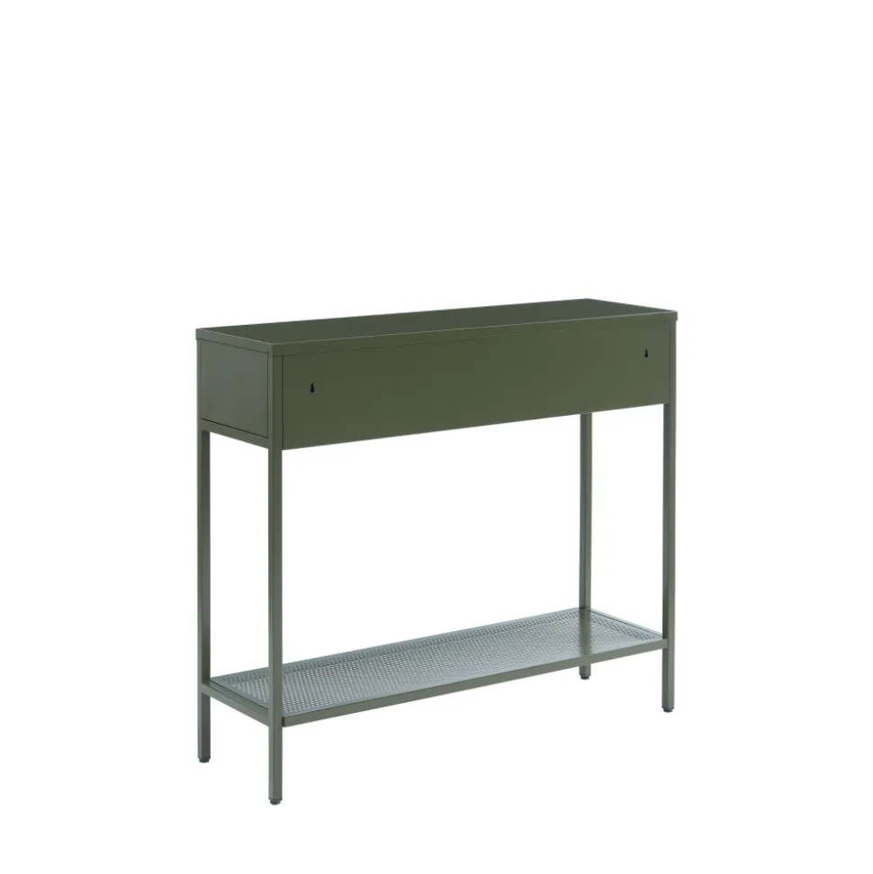 NINO Console 2 tiroirs en métal PANTONE L100cm